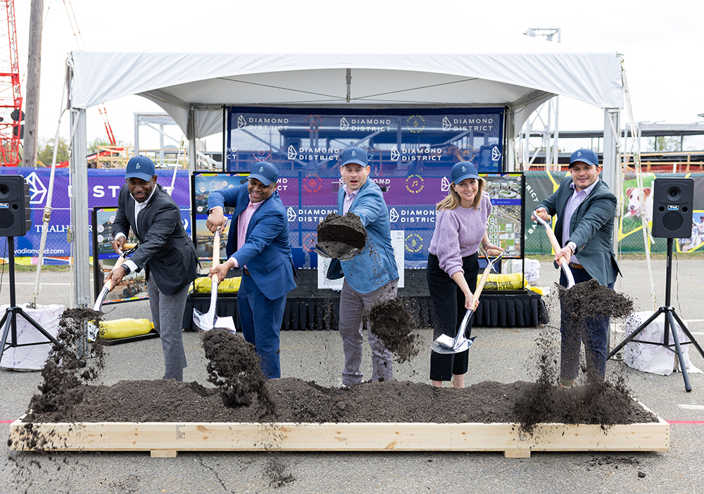 Diamond District Partners Celebrates Groundbreaking of Infrastructure