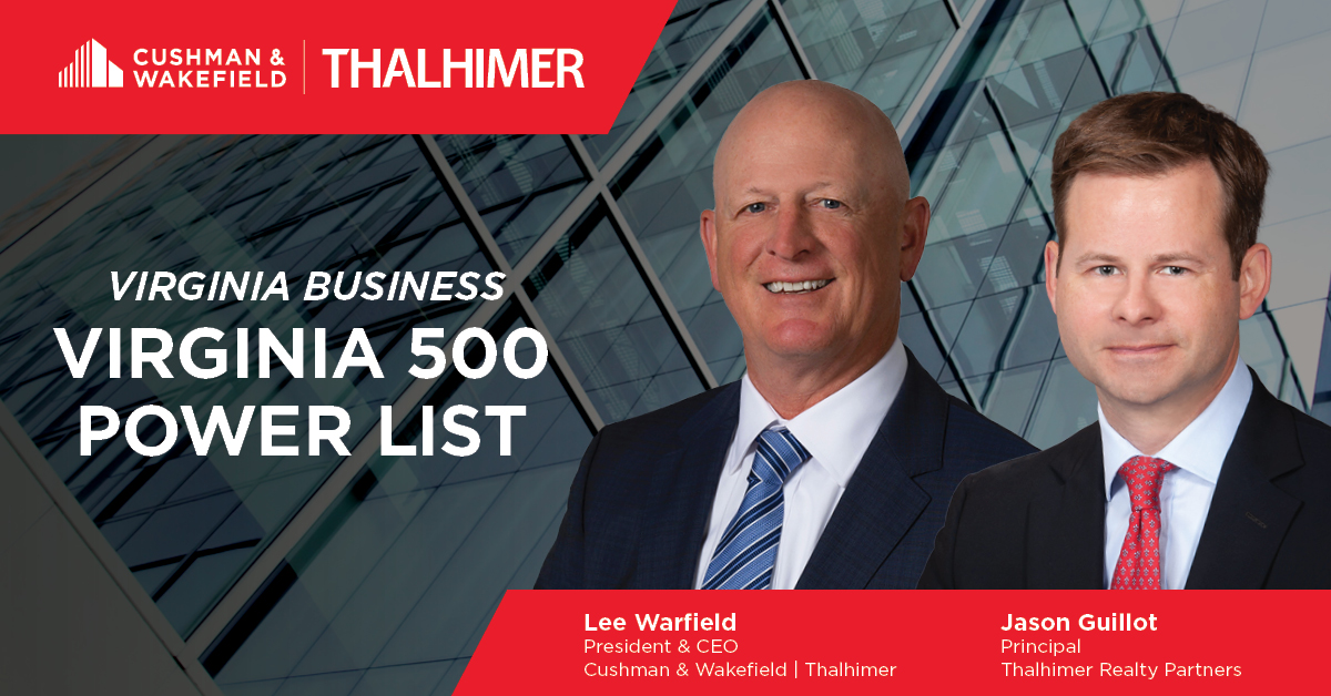 VA 500: The 2024 Power List | Jason Guillot Named as one of Virginia’s Most Powerful and Influential Leaders